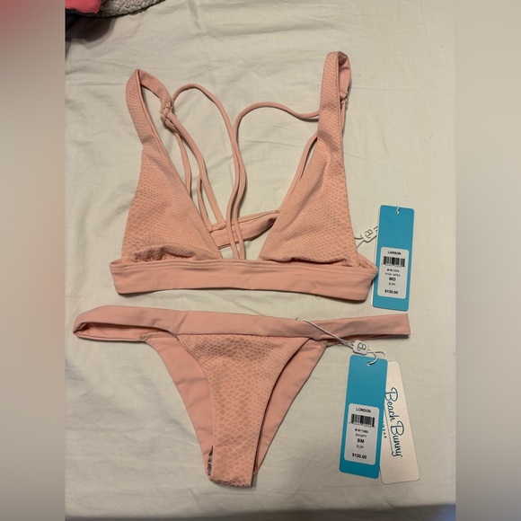 Beach Bunny Blush Bikini Set - Picture 1 of 3